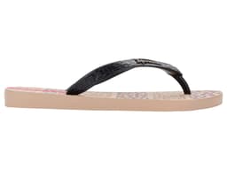 Chinelo Feminino Ipanema Happy - 25279 - Bege/Preto/Rosa