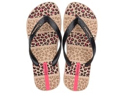 Chinelo Feminino Ipanema Happy - 25279 - Bege/Preto/Rosa