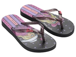 Chinelo Infantil Ipanema Barbie Meu Encanto - 27291 - Preto/Preto/Rosa