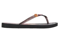 Chinelo Ipanema Hype - 27388 - Preto/Preto Glitter/Rosa