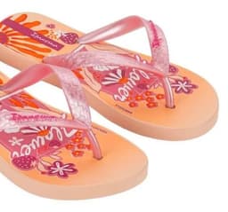 Chinelo Ipanema Infantil Temas - 25479 - Bege/Rosa/Pérola