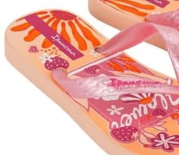 Chinelo Ipanema Infantil Temas - 25479 - Bege/Rosa/Pérola
