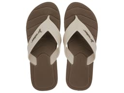 Chinelo Masculino Rider Pulse - 12573 - Bege/Bege/Marrom