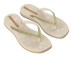 Chinelo Ipanema Gold - 27542 - Dourado Bege/Glitter/Bege