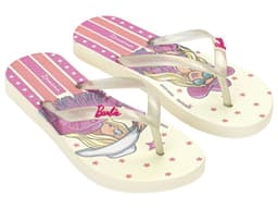 Chinelo Infantil Ipanema Barbie Meu Encanto - 27291 - Bege Pérola/Rosa