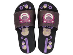 Chinelo Ipanema Disney Vibe - 27535 - Preto/Preto Glitter/Rosa