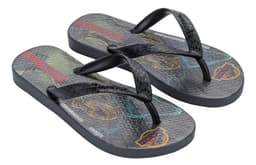 Chinelo Ipanema Jurassic World II - 27624 - Grafite/Preto