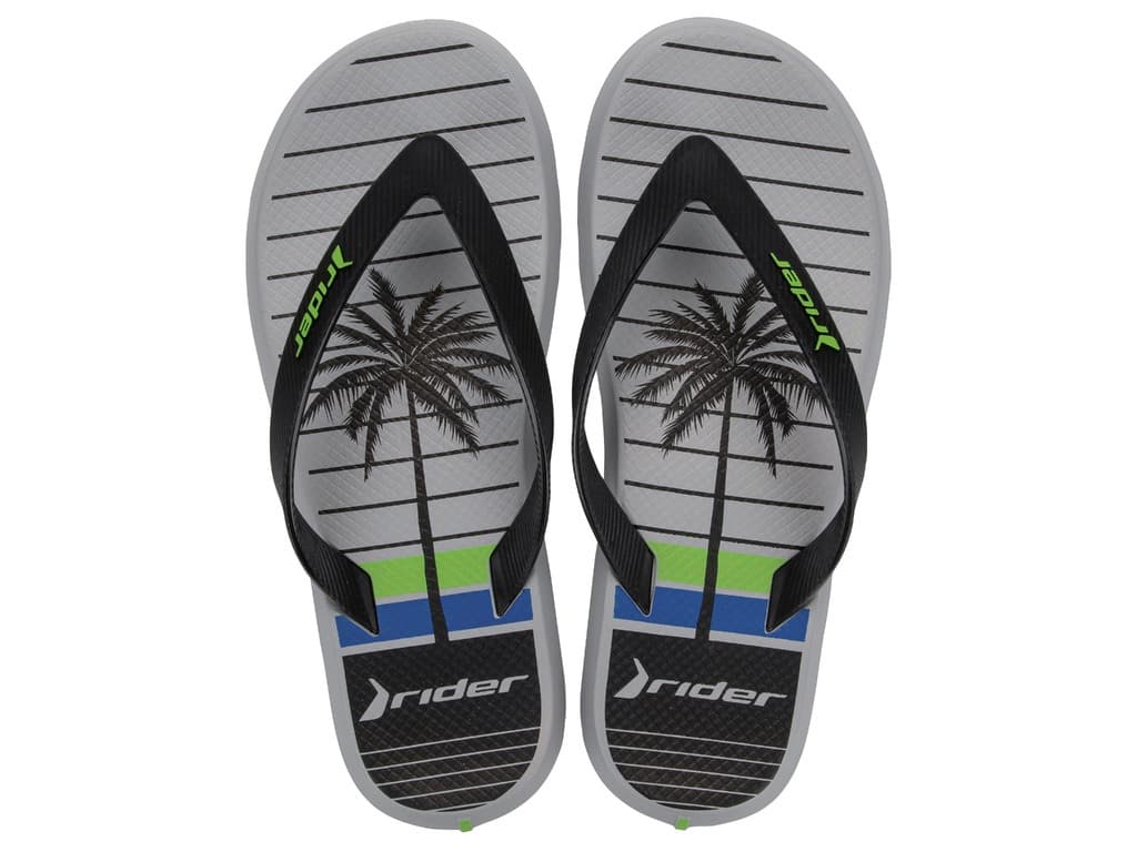 Cinza/Preto/Verde