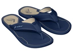 Chinelo Rider Sense - 12701 - Preto/Azul/Bege