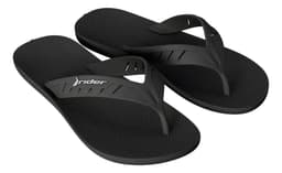 Chinelo Rider Core Up - 12673 - Preto/Preto/Cinza