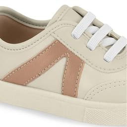 Tenis Molekinha Baby - 2118592 - Branco Off/Nude