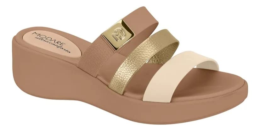 Nude/Creme/Dourado
